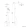 Ballina Premium Cool Touch Matt Black Round Thermostatic Shower with Large 250mm Head