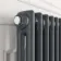 Athens Anthracite Double Column Vertical Traditional Radiator 1800x560mm