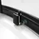 Hamburg Matt Black Easy Clean 8mm Quadrant Shower Enclosure 900x900mm - Easy Fix Feature