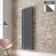 Faro Anthracite Single Flat Panel Vertical Radiator 1600x490mm