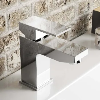 Lea Chrome Basin Mixer Tap