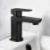 Soar Matt Black Cloakroom Basin Mixer Tap