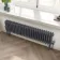 Athens Anthracite Triple Column Horizontal Traditional Radiator 300x1190mm