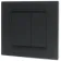 Wirquin Dual Flush Matt Black Push Plate