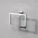 Isla chrome Square Towel Ring