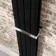 Chrome Towel Hanger 300mm for Double Flat Panel Radiator