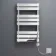 Santorini Electric Chrome Flat Panel Heated Towel Rail 800x450mm