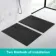Berlin Rectangular Matt Black Slate Effect SMC Composite Shower Tray 1700x700mm