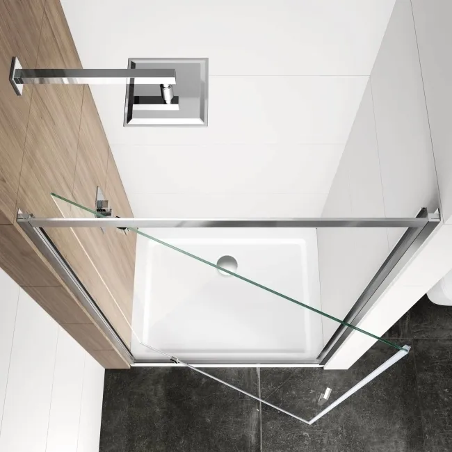 London 6mm Pivot Shower Door 1000mm