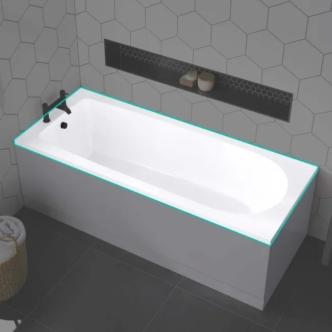 Stafford 1700x700 Round Single Ended bath