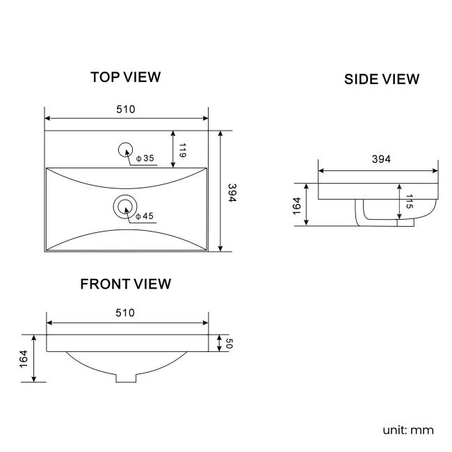 Trent Stone Grey Combination Vanity Basin and Aruba Toilet 1000mm