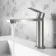 Tees Brushed Stainless Steel Basin Mixer Tap