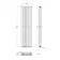 Faro White Double Flat Panel Vertical Radiator 1600x420mm