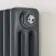 Athens Anthracite Triple Column Horizontal Traditional Radiator 300x1415mm