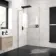 Copenhagen Easy Clean 8mm Wet Room Shower Glass Panel 1200mm