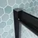 London Matt Black 6mm Corner Entry Shower Enclosure 800x800mm