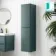Midnight Green Midnight Green Wall Hung Tall Cabinet 1400x350mm