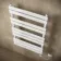 Santorini Electric White Flat Panel Heated Towel Rail 1000x600mm