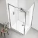 Hamburg Easy Clean 8mm Sliding Shower Enclosure 1000x800mm - Easy Fix Feature