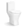 Orlando Rimless Comfort Height Close Coupled Toilet With Soft Close Seat