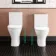 Orlando Rimless Comfort Height Close Coupled Corner Toilet With Soft Close Seat
