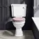Hudson Traditional Close Coupled Toilet With Cashmere Pink Wooden Seat