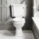 Hudson Traditional Close Coupled Toilet & Pedestal Basin Set - Single Tap Hole
