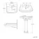 Hudson Traditional Toilet With Chalk White Seat & Pedestal Basin Set - Double Tap Hole