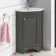 Lucia Graphite Grey Corner Basin Vanity 400mm