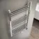 Barcelona Electric Chrome Straight Heated Towel Rail 1000x600mm