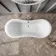 Tonbridge 1600mm Roll Top Bath - Black Claw Feet
