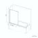 Dover 1500x750 Keyhole Shower Bath & 6mm Easy Clean Brushed Brass Framed Bath Screen