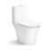 Tucson Rimless Close Coupled Toilet With Premium Soft Close Slim Seat
