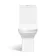Dallas Rimless Close Coupled Toilet With Soft Close Seat