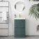 Corsica Midnight Green Slimline Basin Drawer Vanity 500mm