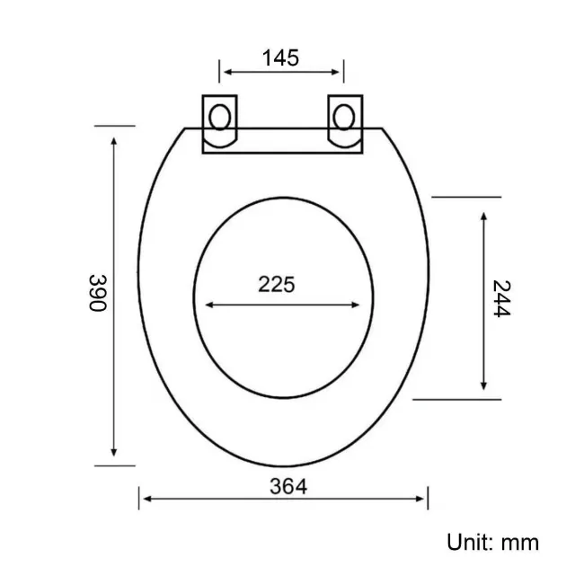 Hudson Traditional Dove Grey Wooden Soft Close Toilet Seat