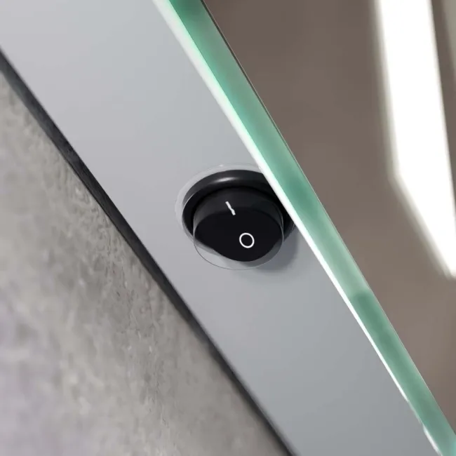 Emielia Battery Operated Illuminated LED Mirror 700x500mm