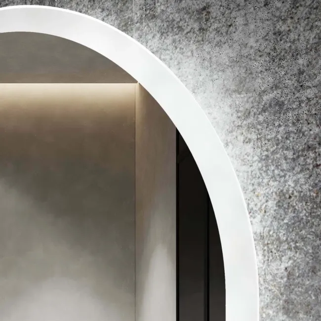 Emilee Oval Illuminated LED Mirror 1000x500mm