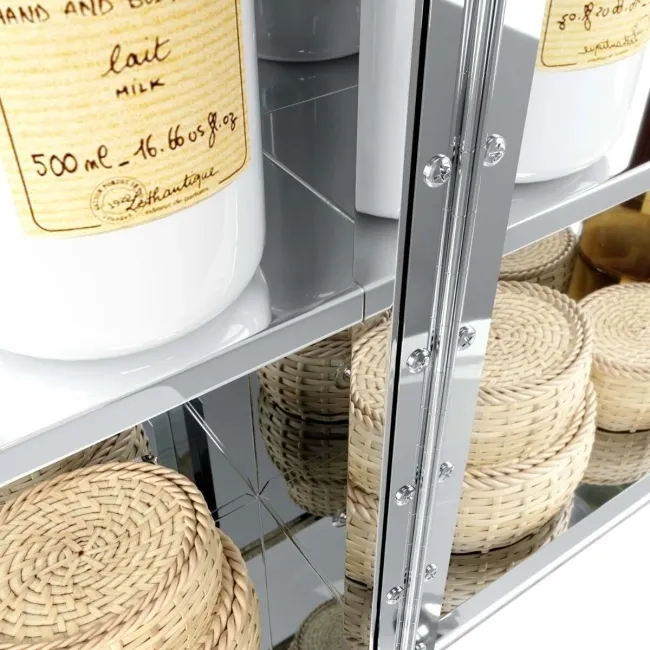 Emielia Illuminated LED Mirror Cabinet 650x1200mm