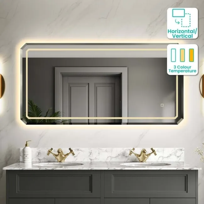 Thea Illuminated LED Mirror 600x1200mm