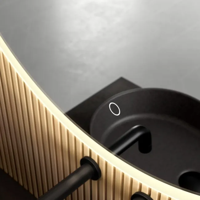 Grace Round Illuminated LED Mirror 600mm