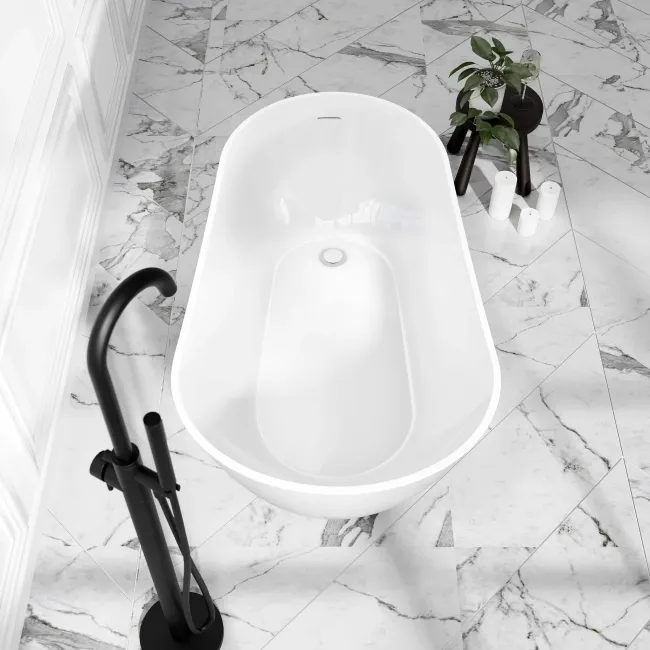 Richmond 1370mm Freestanding Slipper Bath