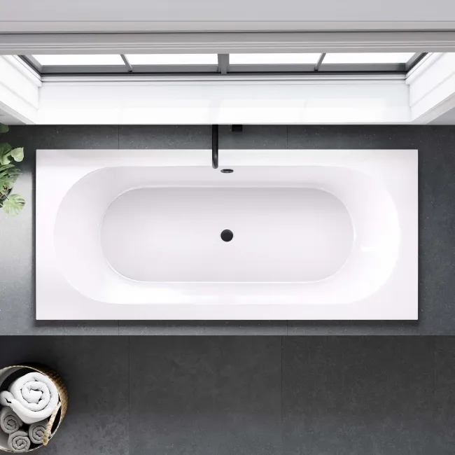 York 1800x800 Round Double Ended Bath
