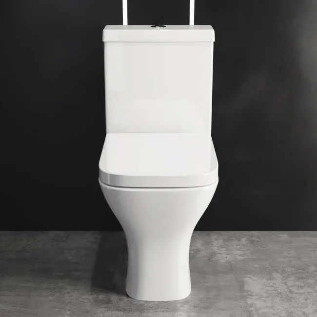 Atlanta Close Coupled Toilet With Soft Close Seat