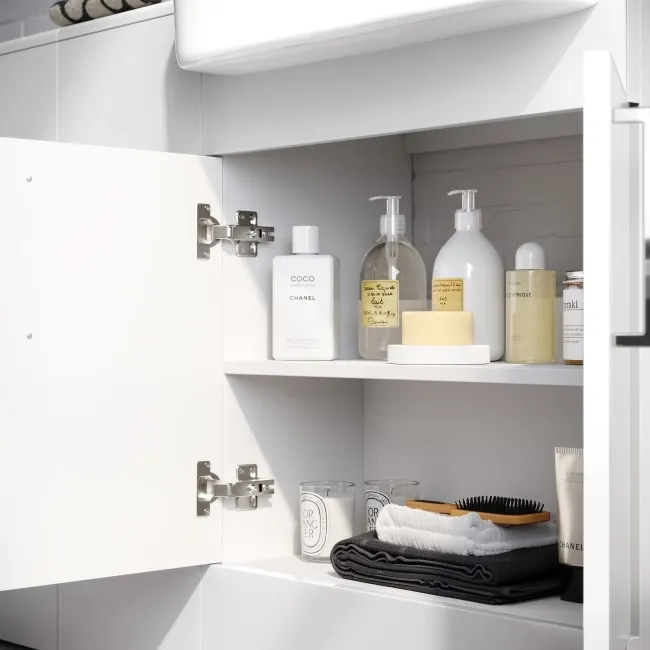 Harper Gloss White Combination Vanity Basin and Aruba Toilet 1500mm