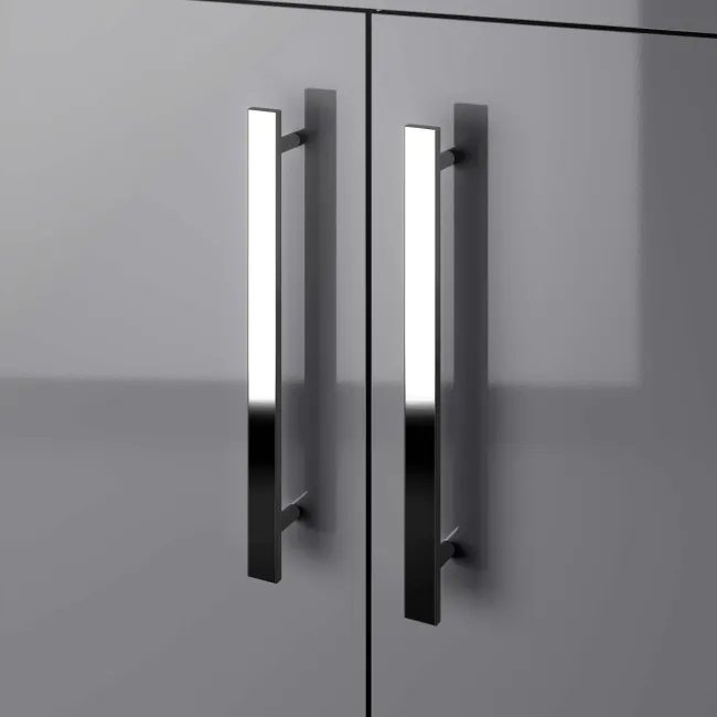 Avon Stone Grey Basin Vanity and Back To Wall Unit 1300mm