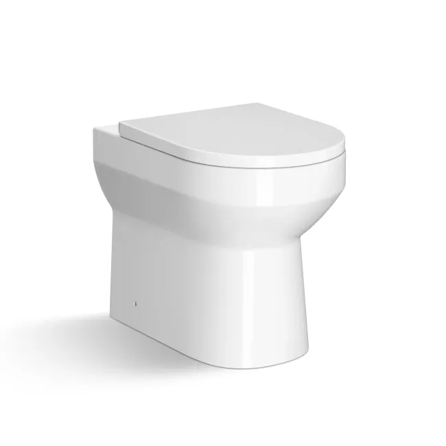 Harper Gloss White Combination Vanity Basin with Marble Top & Miami Toilet 1500mm