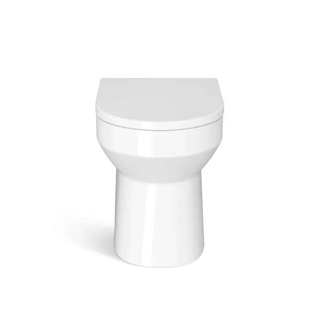 Harper Gloss White Combination Vanity Basin and Miami Toilet 1200mm - Black Accents