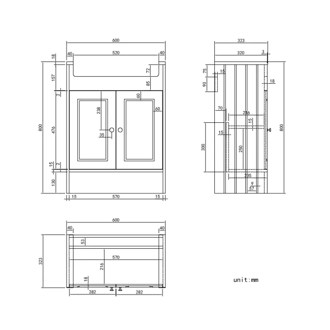 Monaco Midnight Green Traditional Basin Vanity and Back To Wall Unit 1200mm (Excludes Pan & Cistern)