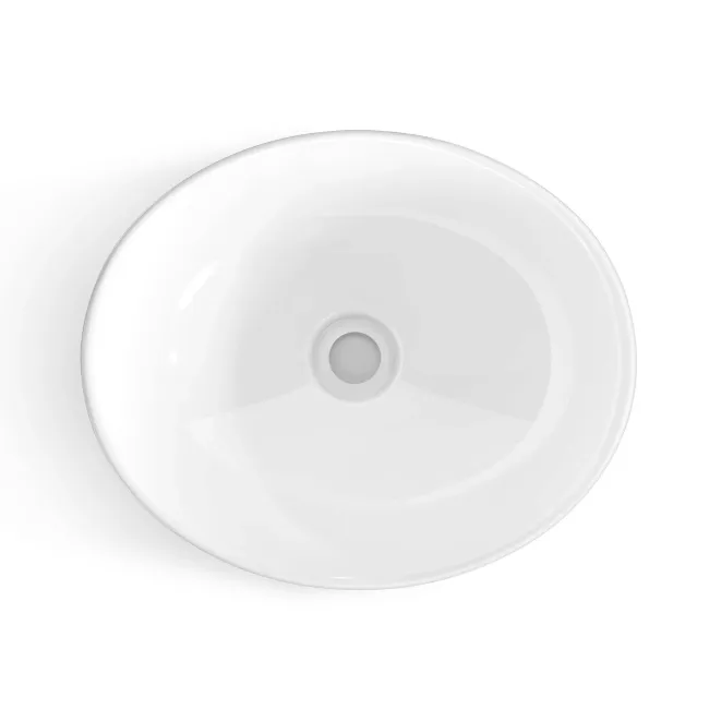 Milos Slate Grey Vanity with Oval Basin 500mm - Chrome Handles